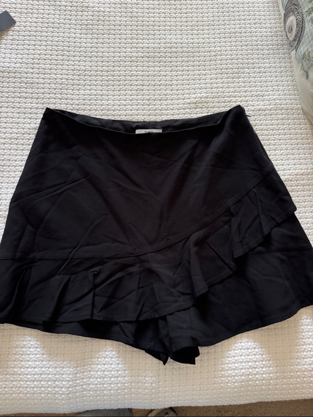 Bar III Black Skort